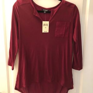 NWT Lucky Brand high low tee